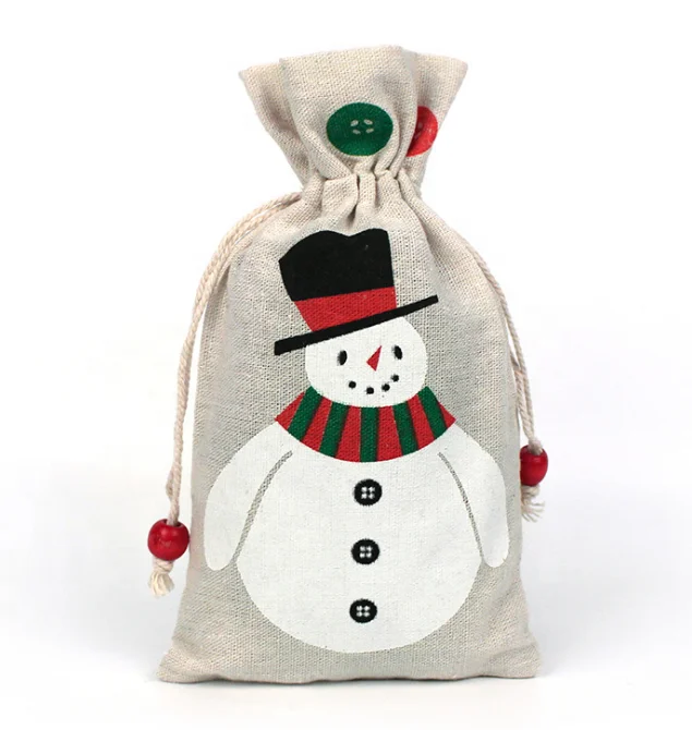 Custom Small Drawstring Cotton Bag With Logo