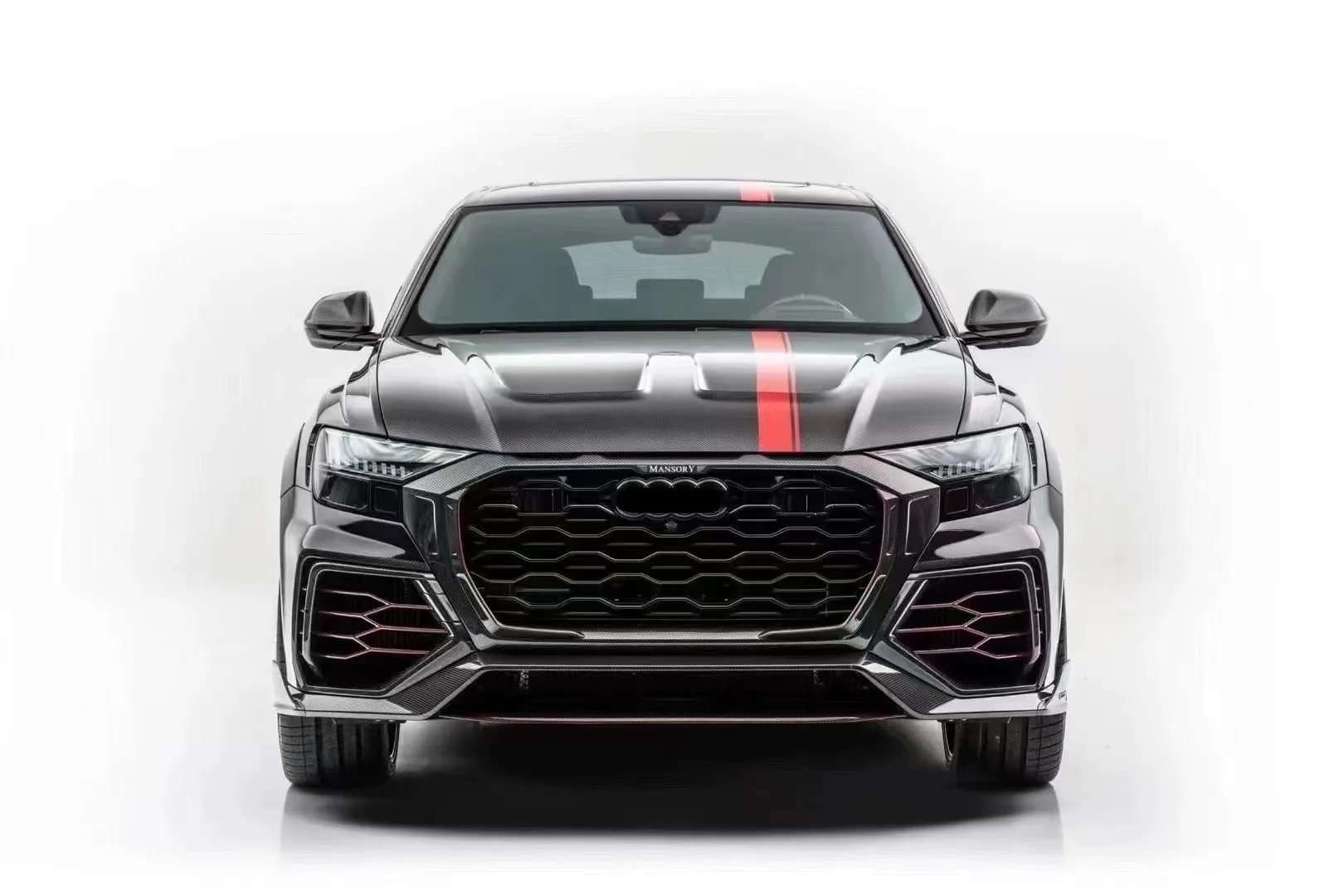 Комплект автозапчастей для Audi Q8 комплект кузова переднего и заднего бампера MSY с широким корпусом из