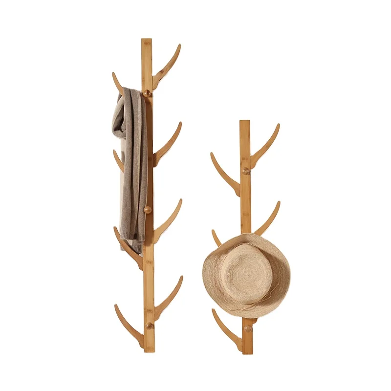 
Bedroom Mini Bag Hanging Hat Rack Simple Door Rack Wall Coat Rack Cloth Hanger Stand 