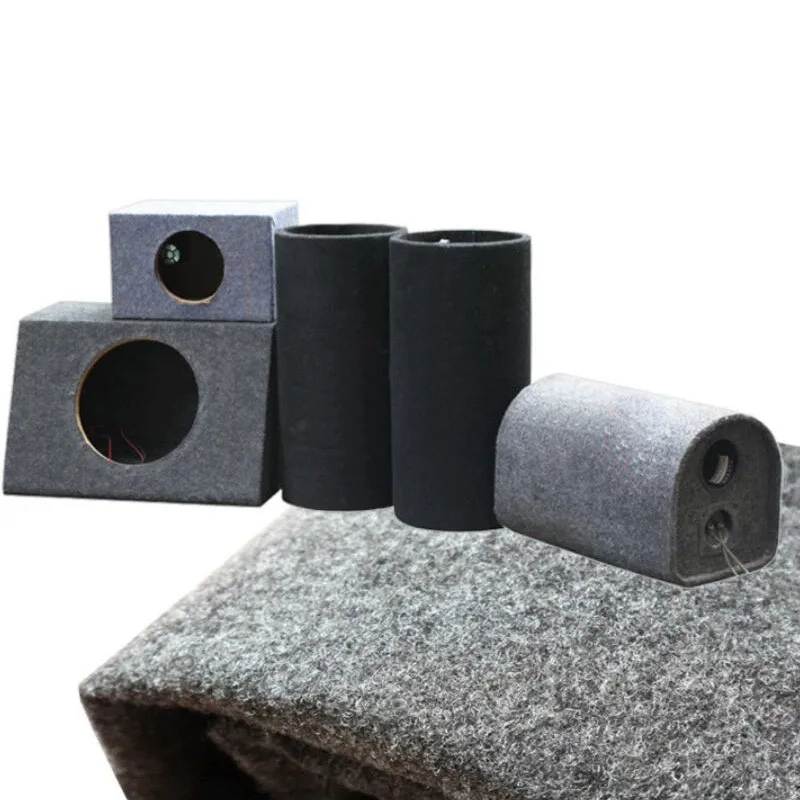 100% polyester non woven single latex soft carpet manufacturer export plain speaker box carpet