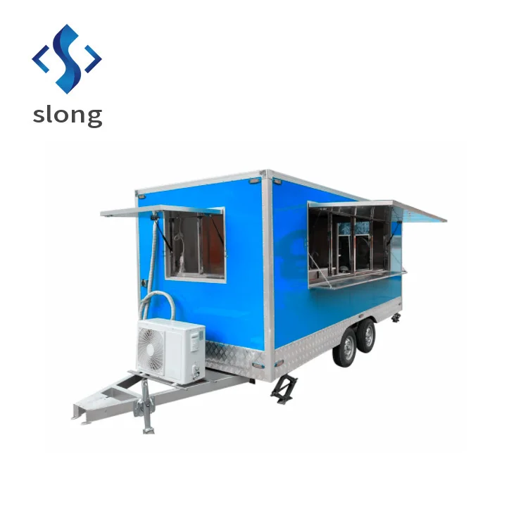 Affordable 4.5m full-service dining car American custom-made dining car with full kitchen equipment