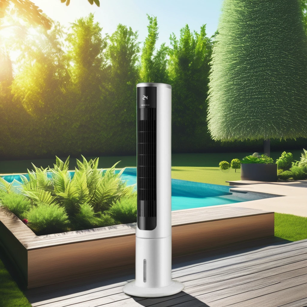 Factory 4.5L Electric Oscillating Tower Air Cooler New Home & Hotel Portable Evaporative Features with Remote Timing Air Coolers