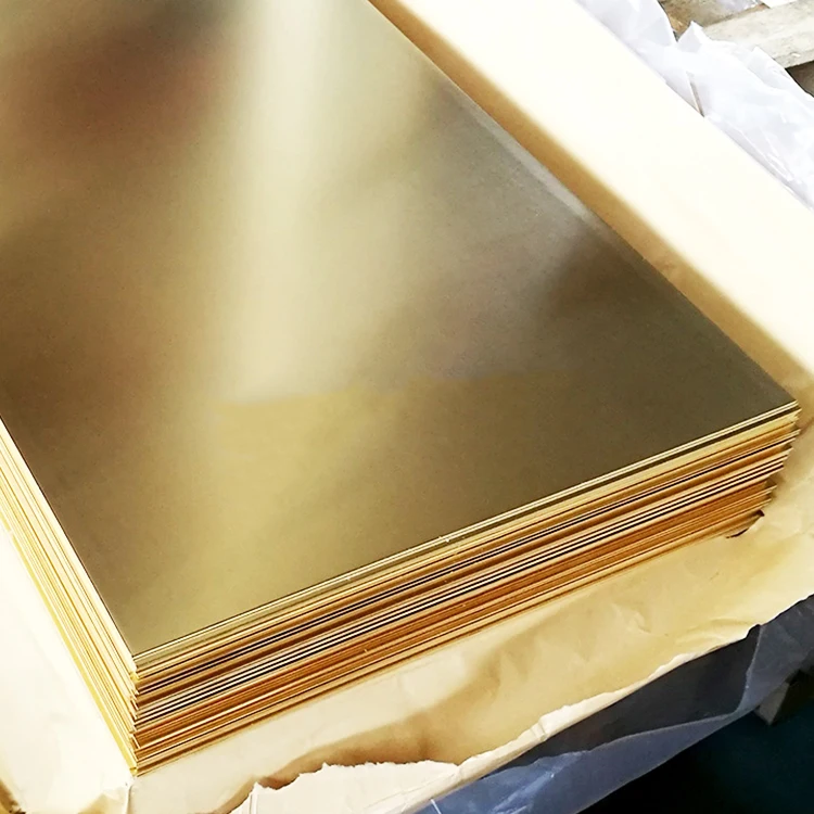Factory Direct Sale Brass 1 mm thick copper sheet copper plate copper 0.1t plate