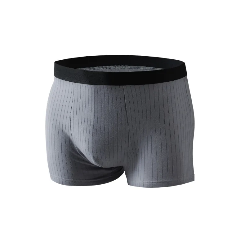 Wholesale stock underwear for men underwear box kit classical cotton boxer shorts male basics underwear Boxers & Briefs boxers