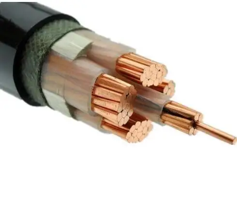 95mm2 XLPE insulated 3 cores power cable with DIN Standard