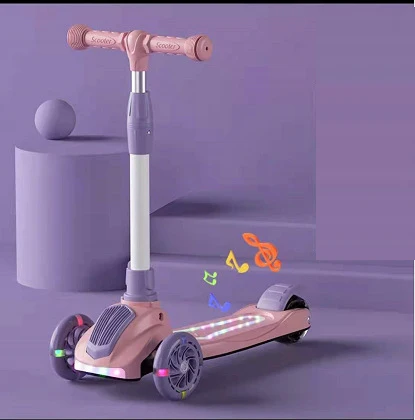 pro baby kids child toys 3 wheel scooter scooters 2022 for kids 1-12 years and up with seat light