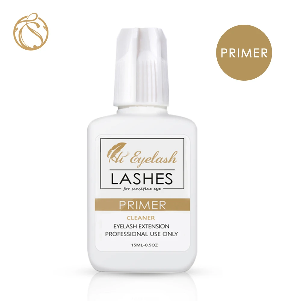 Wholesale Lash Tool Cleaner Eyelash Extension Primer Private Label Removing Protein 15ml Eyelash Glue Primer