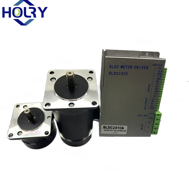 High Efficiency DC Motor Nema 23 Low Price 3000RPM 57mm 3Phases 105W Brushless Motor For CNC Tools