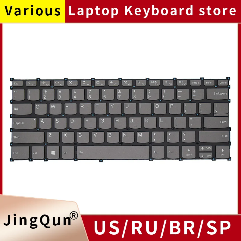 S540-14 US Keyboard For Lenovo Ideapad S540-14IWL S540-14IML S540-14API S550-14 YOGA 340-14 540S-14 AIR 14 2019 Laptop Backlit