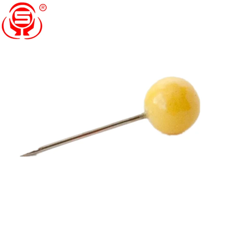 
Custom Round Plastic Head Steel Point Push Pins Map Thumb Tacks Pin for Office School Supplies 