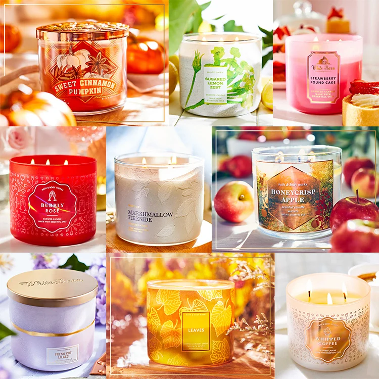 Прямая поставка с завода, Лидер продаж 2022, стеклянная банка, Ароматизированная свеча, роскошные свечи для ароматерапии от производителя