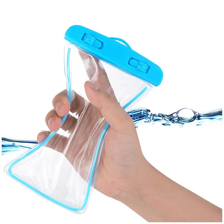 
Yuwen Custom Luminous Clear Pvc Waterproof Mobile Phone Bag Case For 11 
