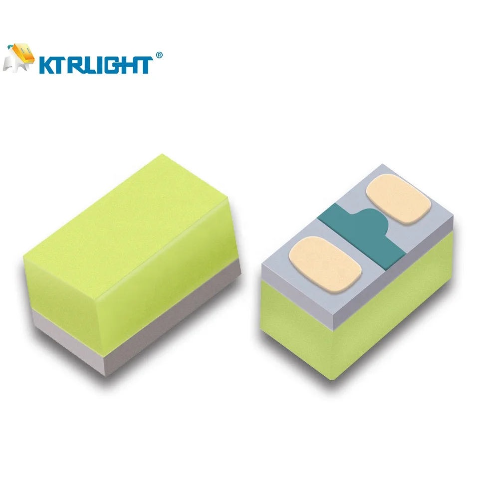 KTRLIGHT бесплатные образцы ультрамаленький компонент Зеленый светодиод 0201 Smd для светового Индикатора