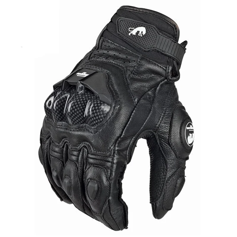 Motorcycle black Racing Genuine Leather Motorbike white Road Team men summer winter