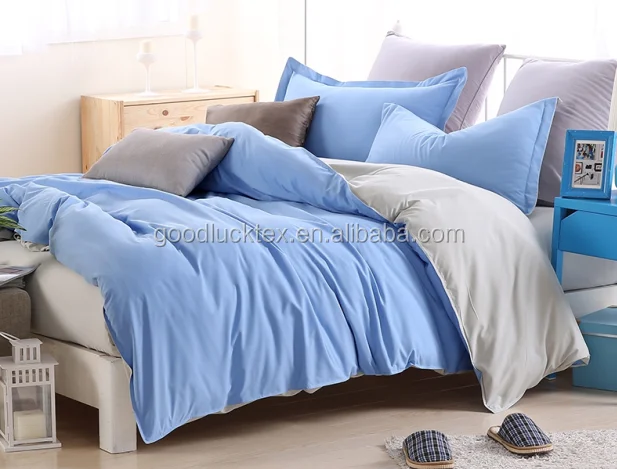 Solid Dyed Polyester Printed Bedsheet