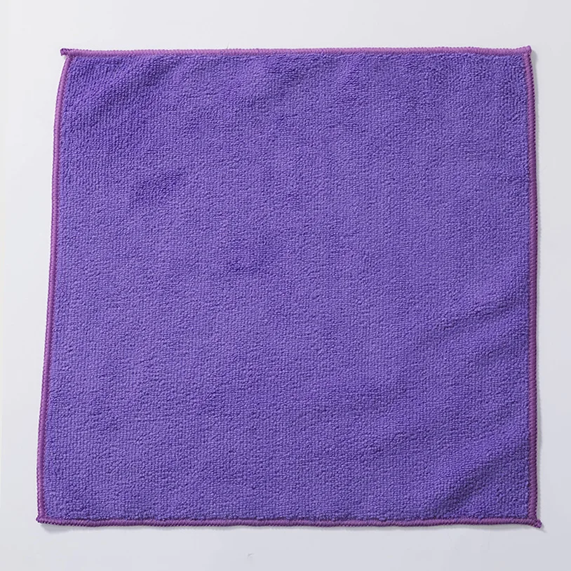Multiple Colors 80% Polyester 20% Polyamide 30*30cm Kitchen Rags Car Washing Towels 4 Color Assorted Microfiber Cleaning Cloth