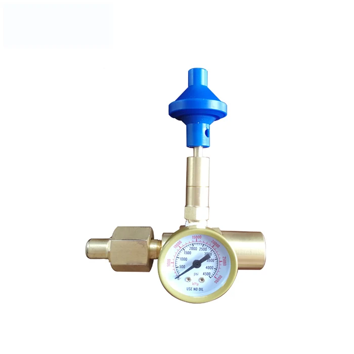 Good quality Medium size 30/70 helium gas regulator for balloon