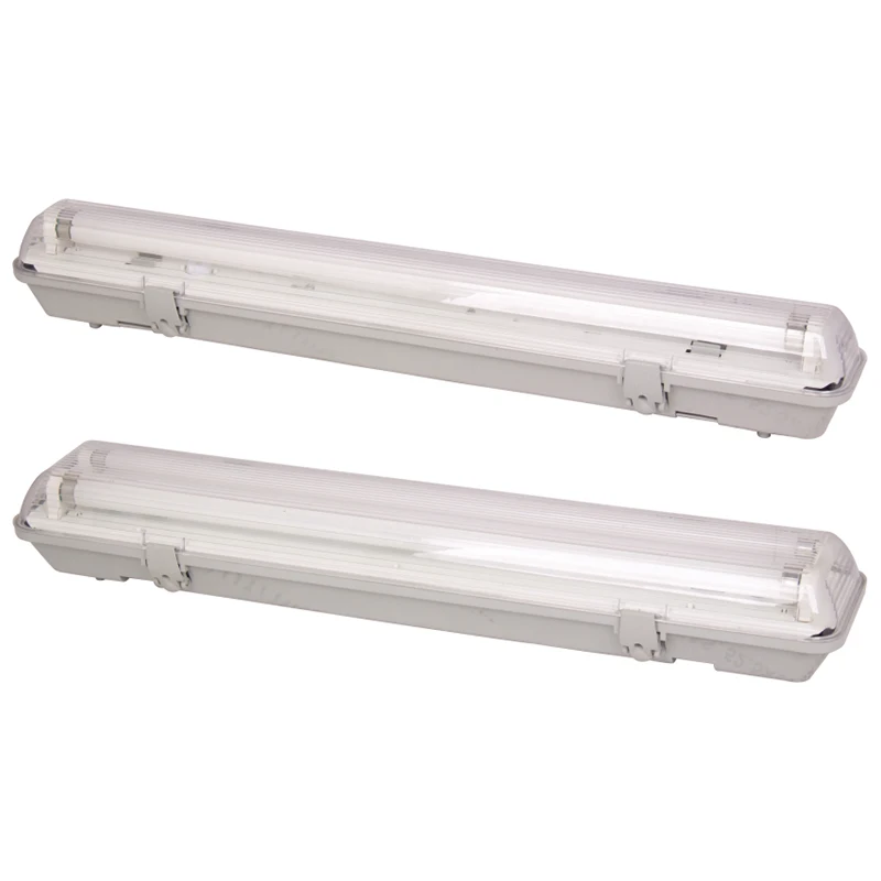 Home Plastic T8 Waterproof Light Fixture Led Tube Fixture Ip65