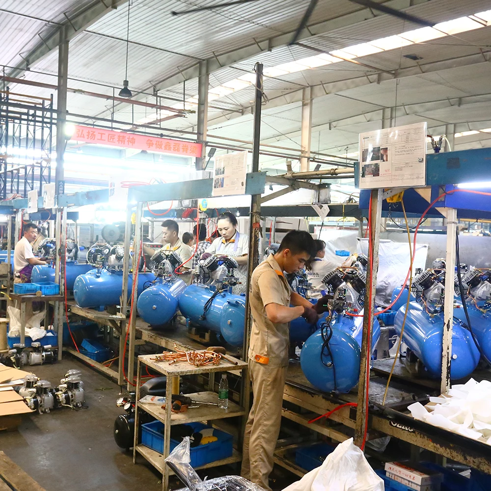 ZA55-100L  2KW  industrial belt drive piston  air compressor 100L tank