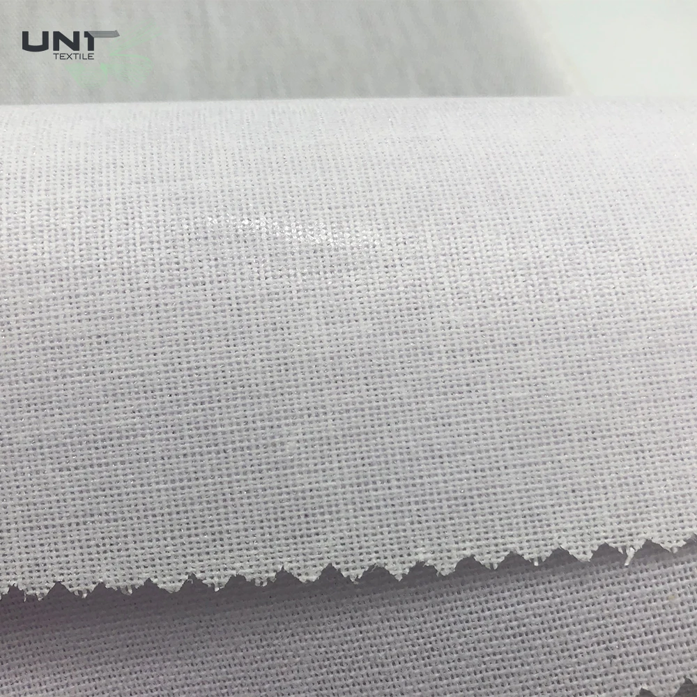 Высококачественный прокладочный арабский тканый прокладочный клей 120gsm PES / LDPE