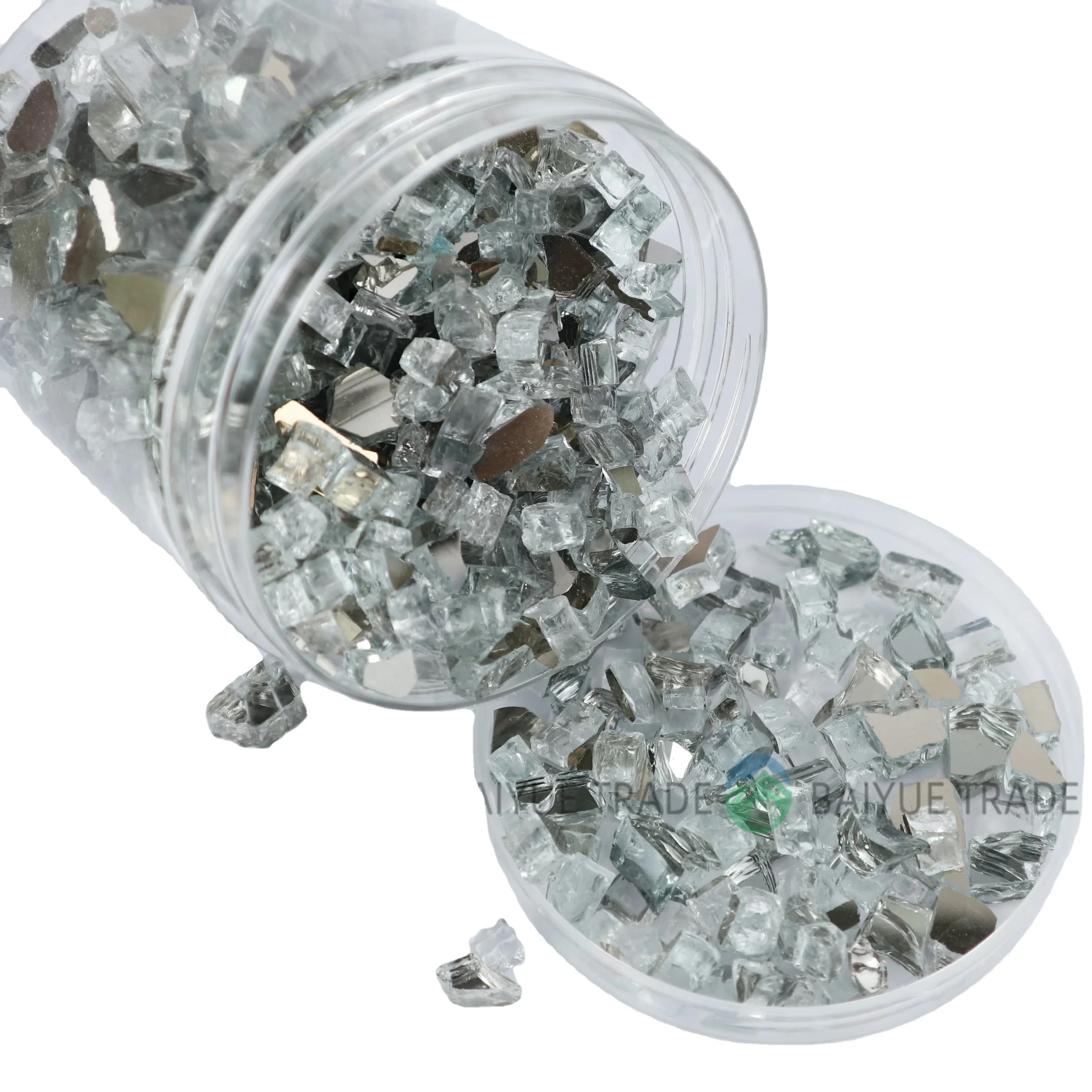 Good Quality Decoration Glass Gas Fire Pit Reflective Crushed Fire Glass