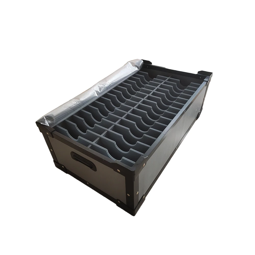 Electronics Storage Dividers Boxes Manufacturer esd Plastic Sheet Anti-static Box