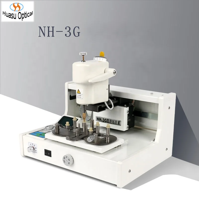 China optical equipment digital drilling machine optics lens driller NH-3G