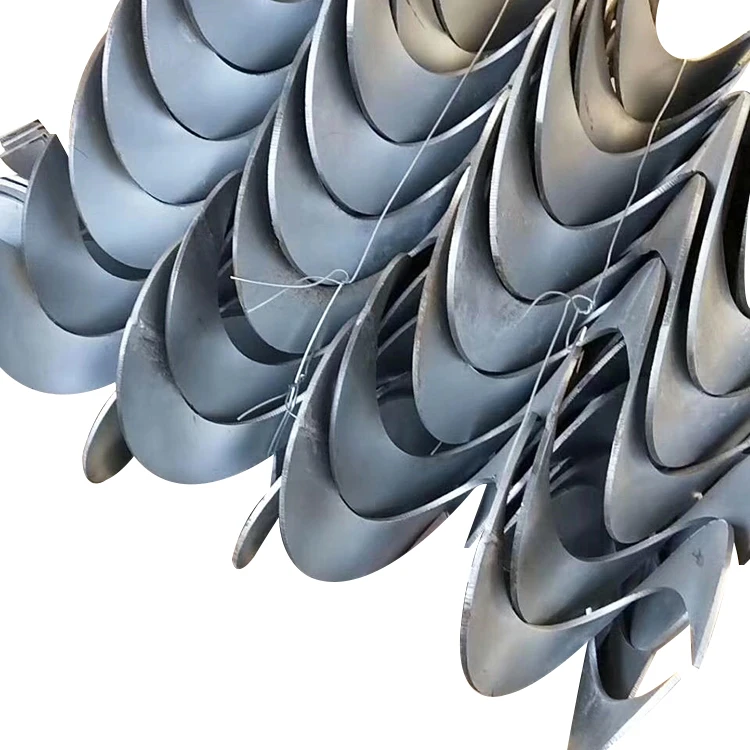 Agricultural Helicoid screw Shaftless Screw flights Helix flight of agricultural equipment
