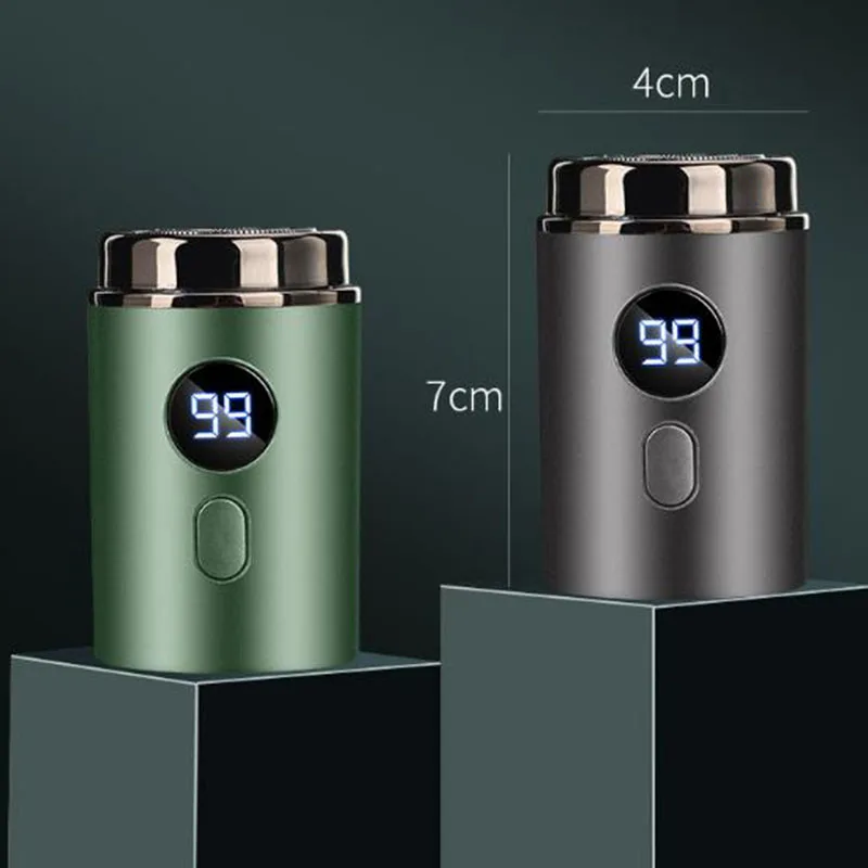 2024 New Electric Mini Shaver Rechargeable Full Body Washable Travel Car Portable Men Shaver Factory wholesale OEM