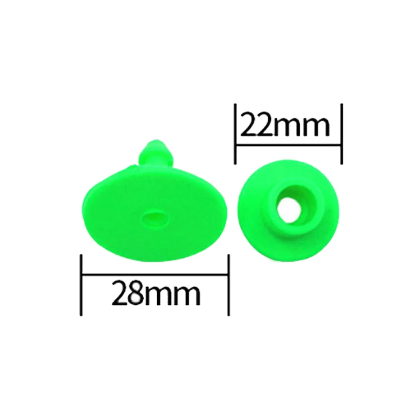 Animal Ear Tags With Laser Printing Logo And Number For Farm Management