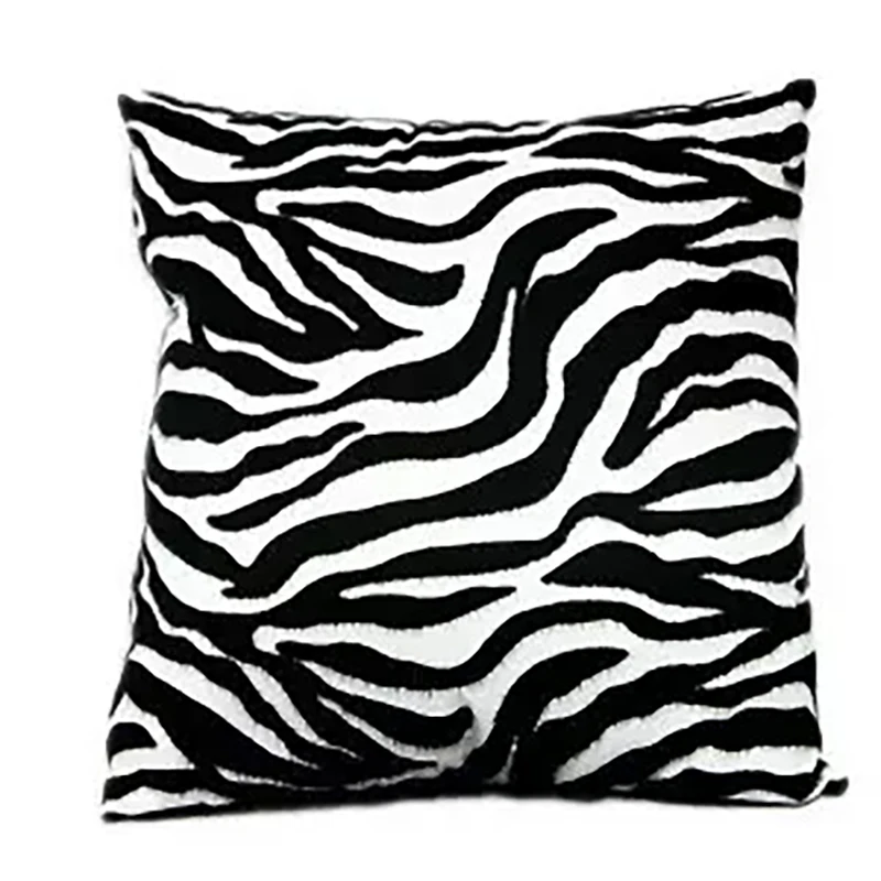 Genuine horse fur fabric zebra stripe black stripe fur fabric for sofa furniture raw material