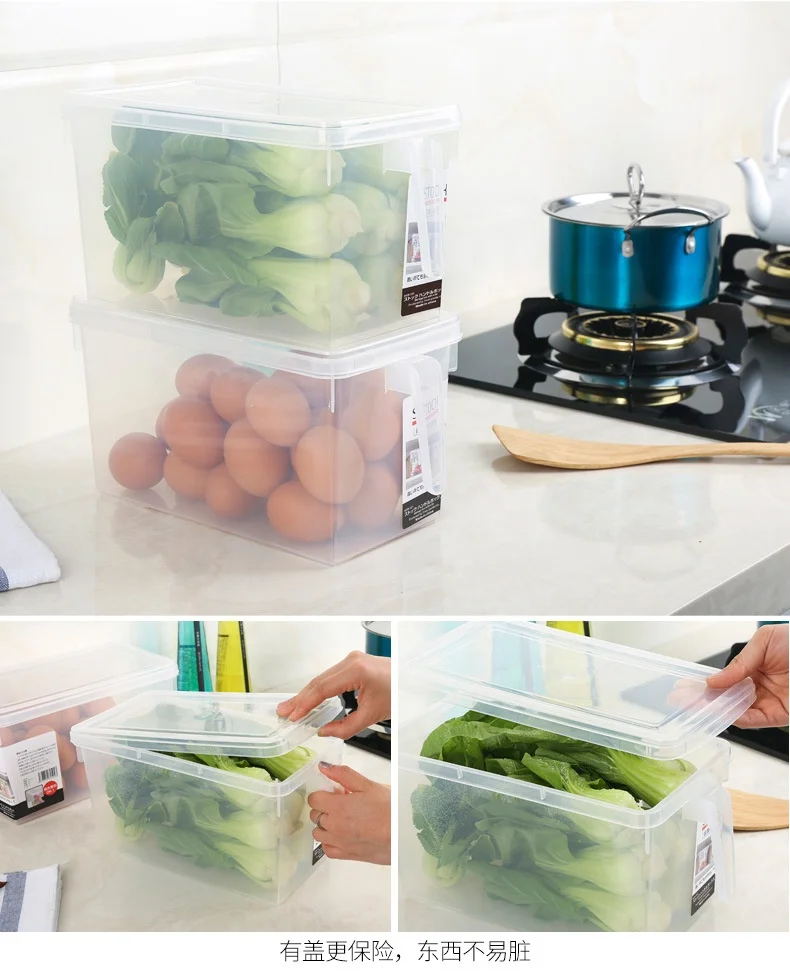 Wholesale Refrigerator Organizer Manufacture Pantry Organization Clear Food Safe Container fridge organizer