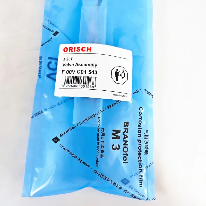 Orisch Brand common rail valve F00VC01543 injector control valve F00VC01543 for bosch injector 0445110768