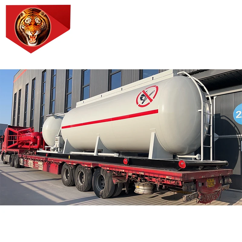 Tiger rig Q345B Fuel container tank gasoline tank