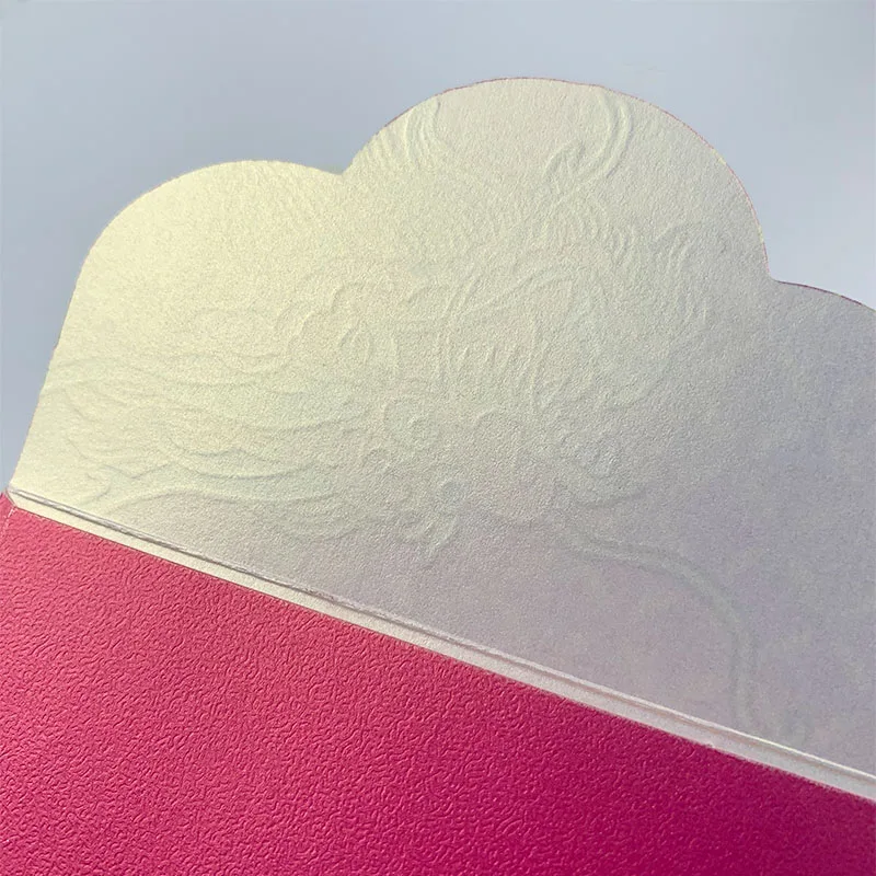 Luxury Custom Made Luna New Year Gift Wedding Hong Bao Lucky Money Ang Pow Wallet Cute Red Packet Envelope Manufacturer