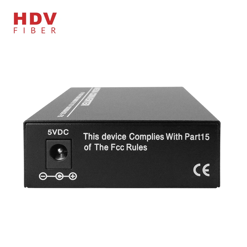 Shenzhen Manufacturer 10/100/1000M LC/SC fiber optic 1 SFP Port 1 rj45 20km Ethernet Media Converter