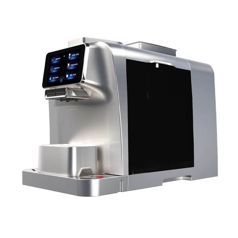 Super automatic commercial italian espresso coffee machine with grinder espresso machine with milk frother coffee maker
