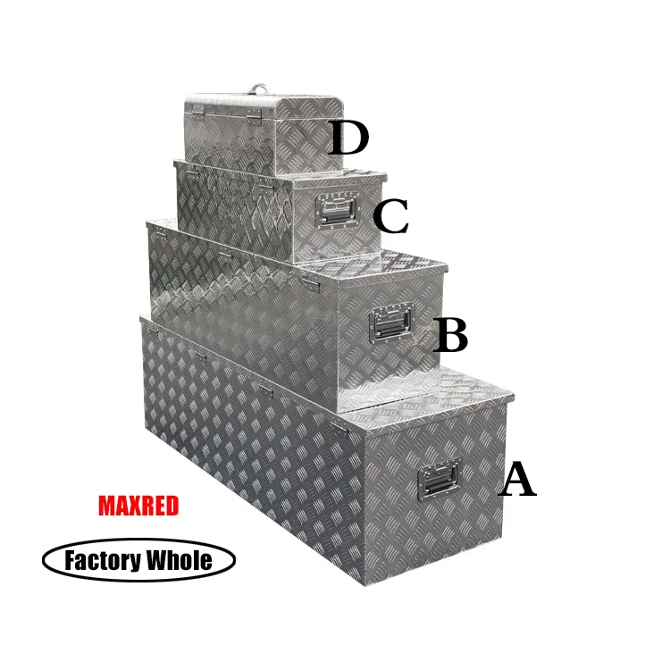 2023 HOT SELL ALUMINUM TOOL BOX car accessories automotive tool box sloped aluminum enclosure box