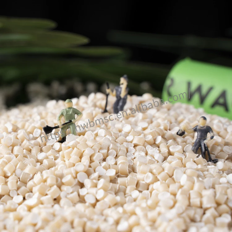 Biological Raw Materials & Biodegradable plastic Raw material Eco Modified PLA Resin 100% Biodegradable Bioplastic Raw material