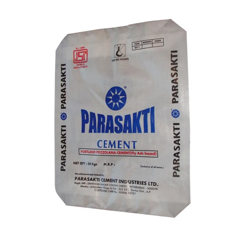 Chinese Manufacturer Polypropylene 50 kg PP Valve Woven Cement Bag