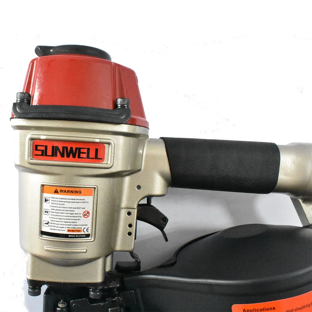 SUNWELL Powerful Pneumatic Quick Nailing Tools CN55 Air Coil Nailer