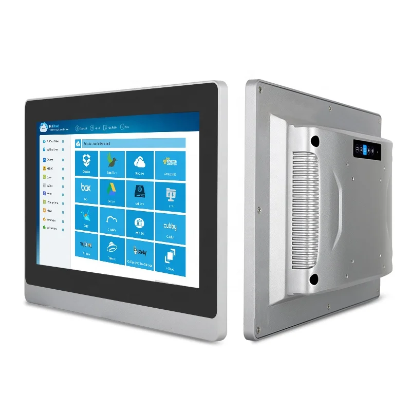 Touchthink Industrial Monitor Outdoor Sunlight Readable Ip66 Waterproof 17.3 Inch Water And Dust Proof Industrial Monitor