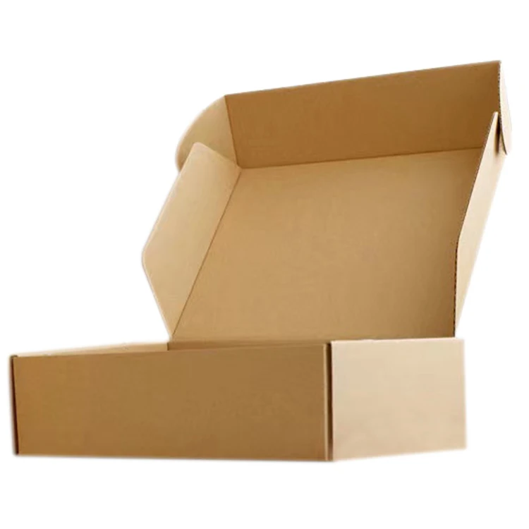 Wholesale Spot three-layer kraft special cardboard packing box e commerce clothing cosmetics airplane box for Amazon