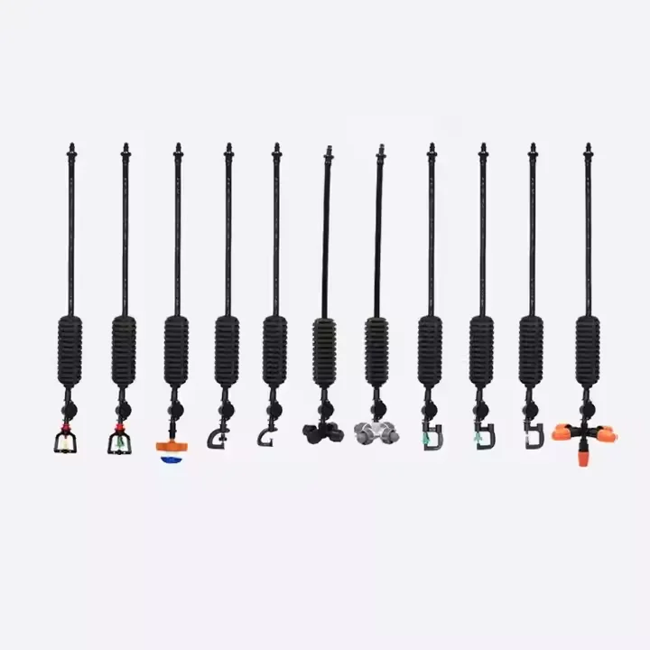 LJGG 2024 Automatic Agriculture Sprinkler Kits Plastic Hanging Stake Stand Type Drip Tape Irrigation for Farm Use