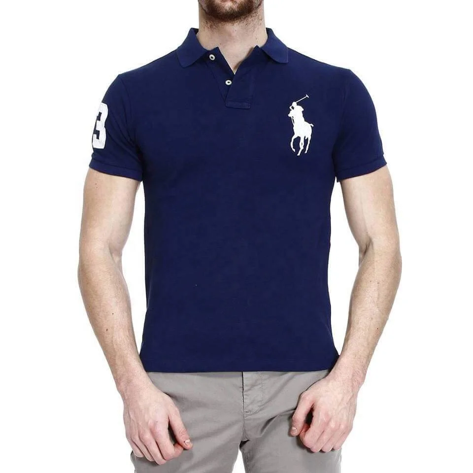 
Wholesale cheap cotton pique Polo Shirts Black S M L XL Sportswear t-shirts mens Casual Wear 