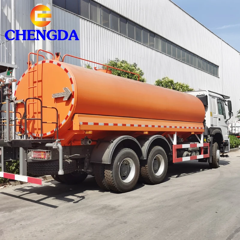 Howo 20Ton 15000 Liter Water Tanker Truck Water Well Drilling Rig Water Truck Sales