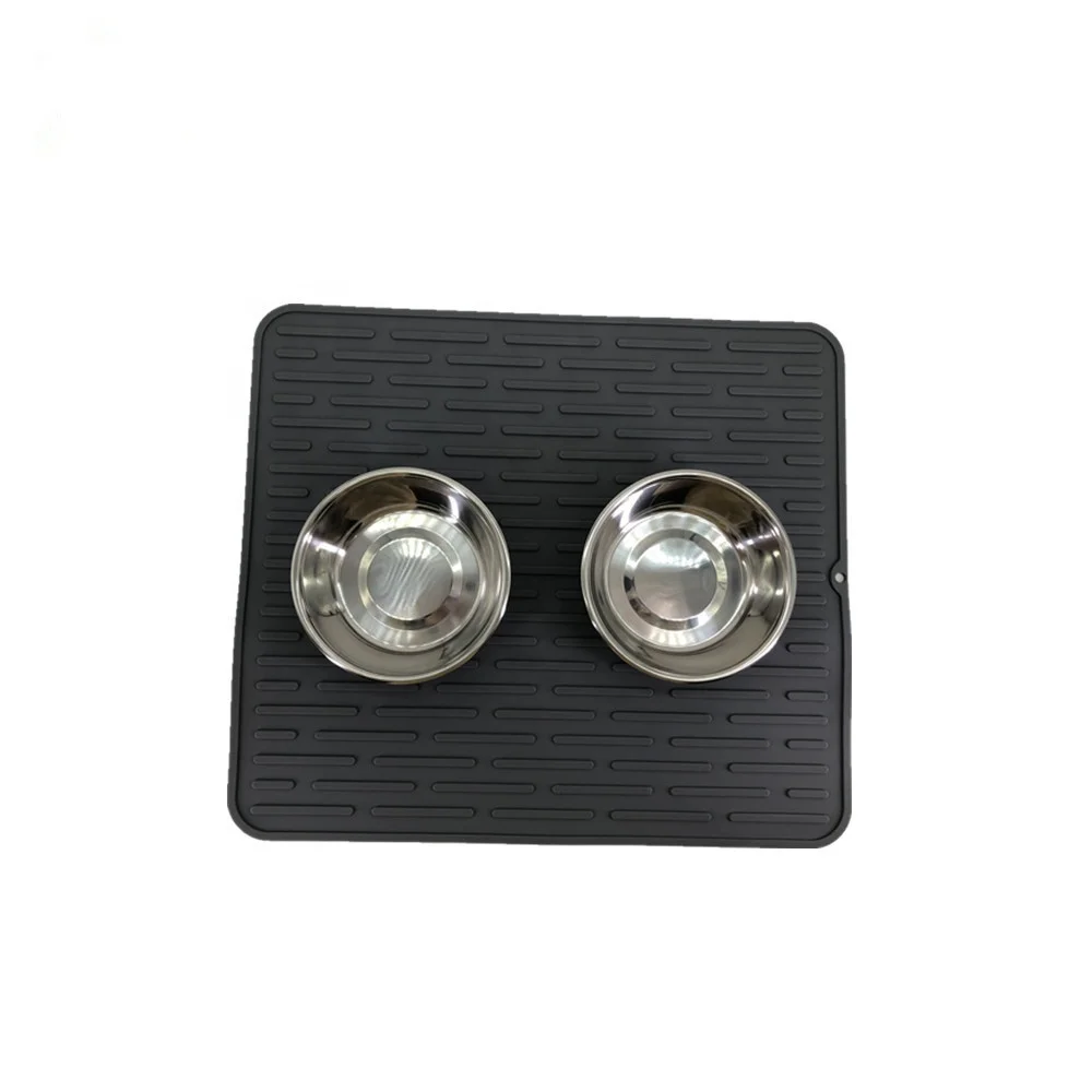 
Silicone pet food mat pet play mat clear silicone bath mat 