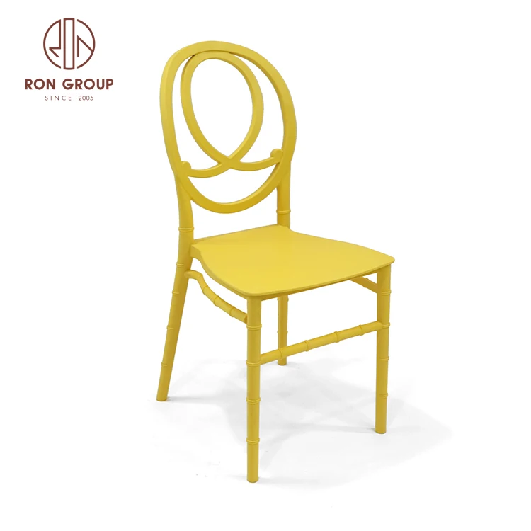 Polypropylene Water Proof Outdoor Chair Outdoor Furniture Use PP Wedding Plastic Chairs Manufacturer
