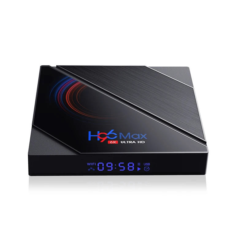 New Arrival Newest Design H96Max H616 Android Tv Box Dual Band 5G Wifi Net Flix Android 10 Smart Tv Box H96 Max Customization OE