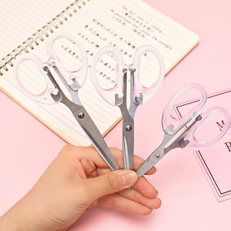 Student safety stationary student babies kids Children Scissors stationery scissors for cutting paper Diy Stationery Clippers
